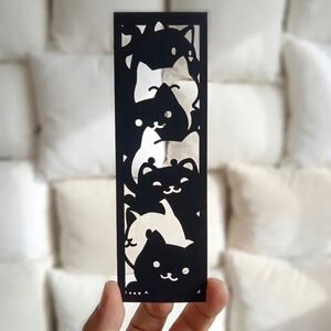 MARCAPÁGINAS GATOS KAWAII